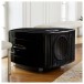REL Acoustics No.32 Reference Subwoofer, Piano Black Lifestyle View