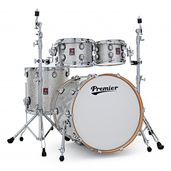Premier Genista Maple 22" 4pc Shell Pack, Silver Sparkle
