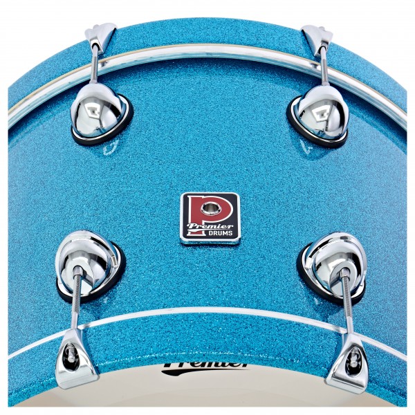Premier Genista Heritage 18" 3pc Shell Pack, Aqua Sparkle