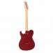 Fret King Country Squire Stealth, Candy Apple Red back 