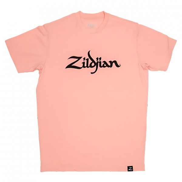 Zildjian Classic Logo T-Shirt Pink, Medium - Front