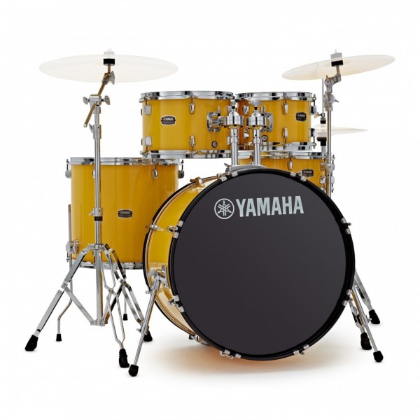 Yamaha Rydeen 22" Drum Kit w/Cymbals, Mellow Yellow - Drum Kit