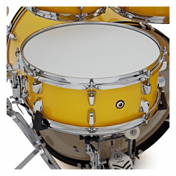 Yamaha Rydeen 22" Drum Kit w/Cymbals, Mellow Yellow - Snare