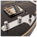 Fret King Country Squire Stealth, Gloss Black controls