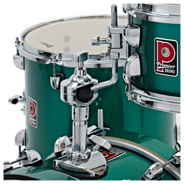 Premier Artist Club 100 20" 4pc Drum Kit, British Racing Green
