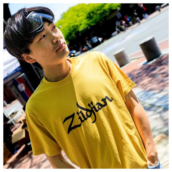 Zildjian T-Shirt, Gold - Lifestyle