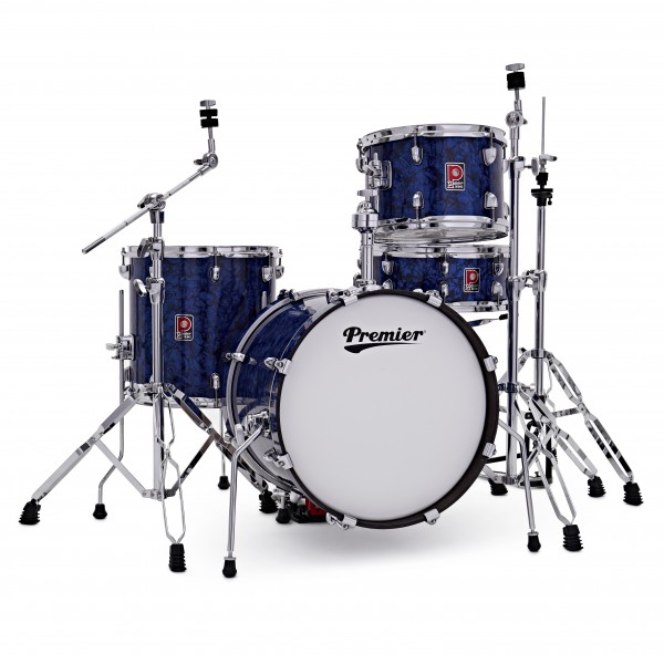 Premier Artist Heritage 18" 4pc Drum Kit, Blue Pearl