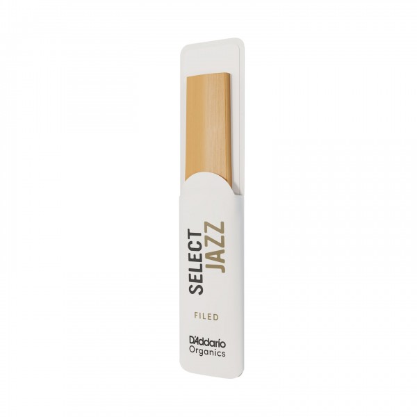 D'Addario Organic Select Jazz Filed Tenor Sax Reeds, 4H (5 Pack)