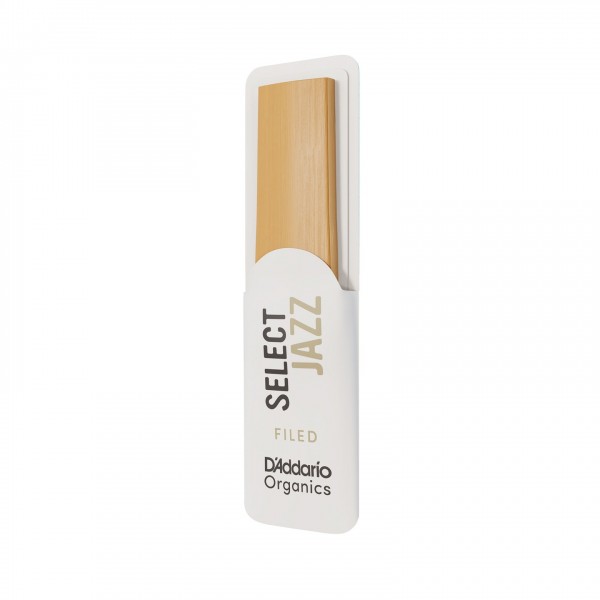 D'Addario Organic Select Jazz Filed Alto Sax Reeds, 3M (10 Pack)