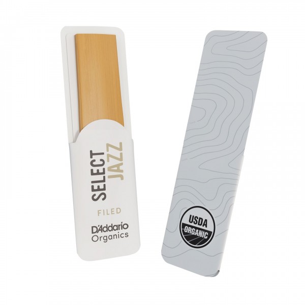 D'Addario Organic Select Jazz Filed Alto Sax Reeds, 3S (10 Pack)
