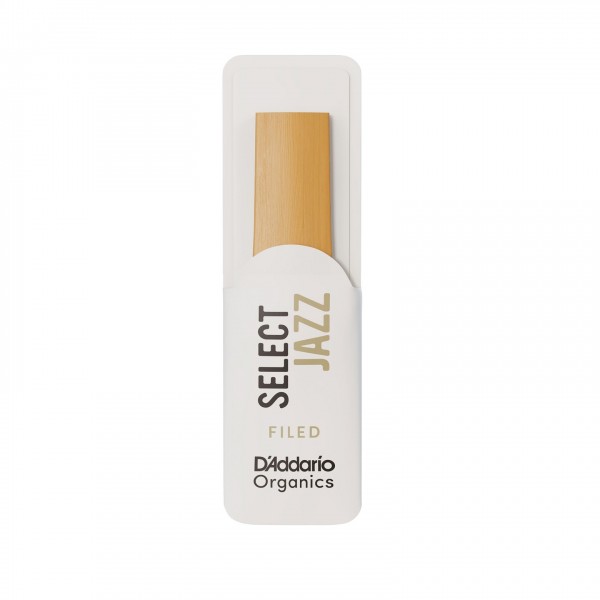 D'Addario Organic Select Jazz Filed Soprano Sax Reeds, 2H (10 Pack)