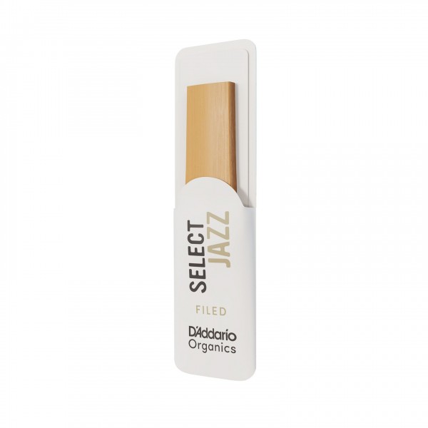 D'Addario Organic Select Jazz Filed Soprano Sax Reeds, 2H (10 Pack)