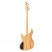 Fret King Black Label Perception Custom 4 Bass, Natural Ash back