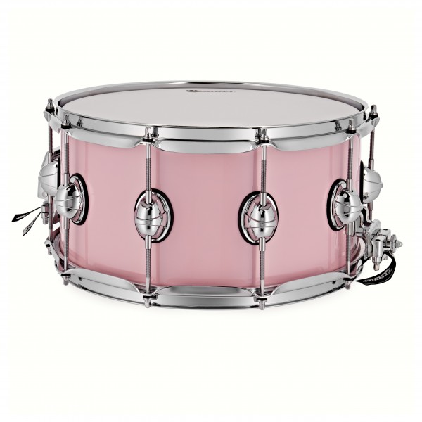 Premier Genista Maple 14" x 7" Snare Drum, Pink