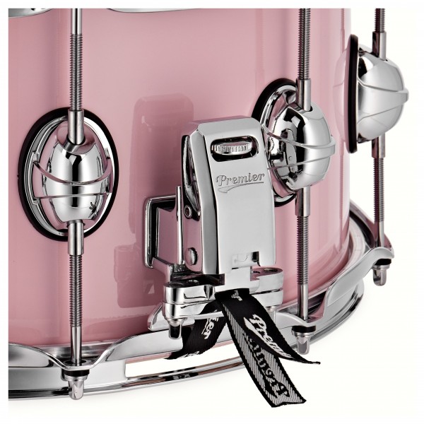 Premier Genista Maple 14" x 7" Snare Drum, Pink
