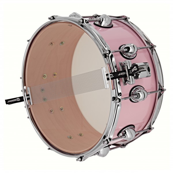Premier Genista Maple 14" x 7" Snare Drum, Pink