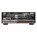Denon AVC-X4800H 9.4 Channel 8K AV Surround Amplifier, Black rear view