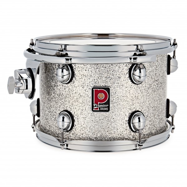 Premier Genista Maple 13" x 9" Rack Tom, Silver Sparkle