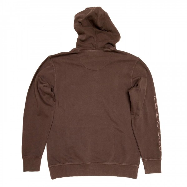 Zildjian Ltd Ed Cotton Hoodie Brown, Back