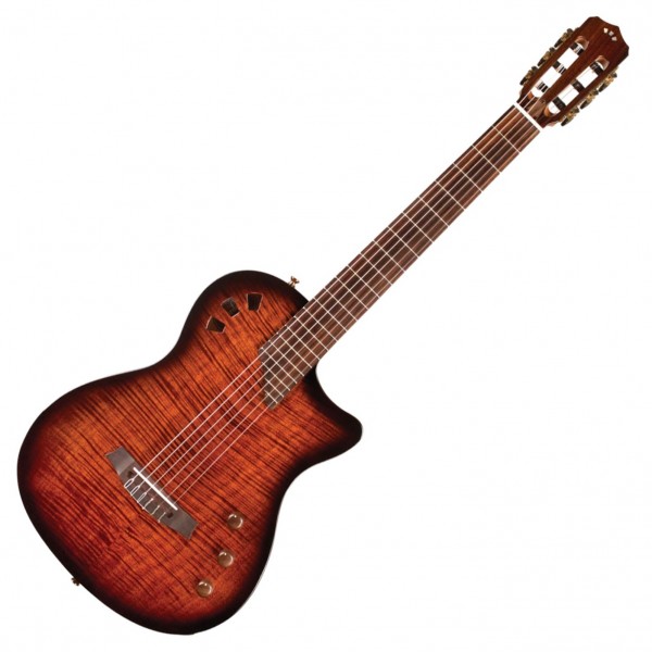Cordoba Stage Nylon Guitar, Edge Burst