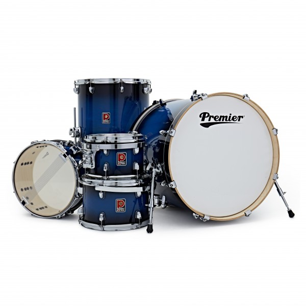 Premier Artist 22" 5pc Drum Kit, Indigo Burst