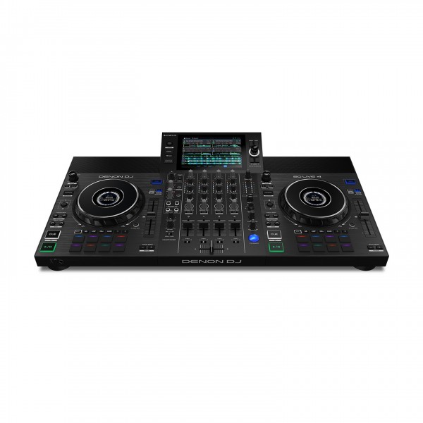 Denon DJ SC Live 4, Angled Front View POV