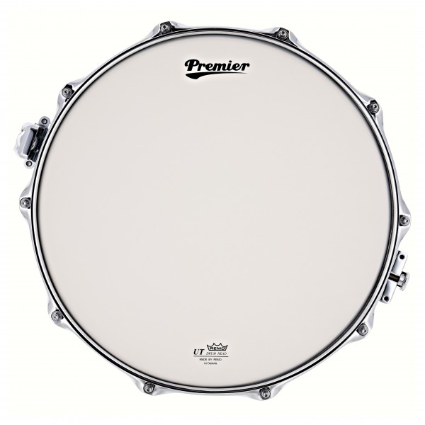 Premier Genista Classic 14" x 5.5" Snare Drum, Aqua Sparkle