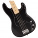 Fender Made in Japan Hybrid II P Bass, MN, Black - Body Closeup