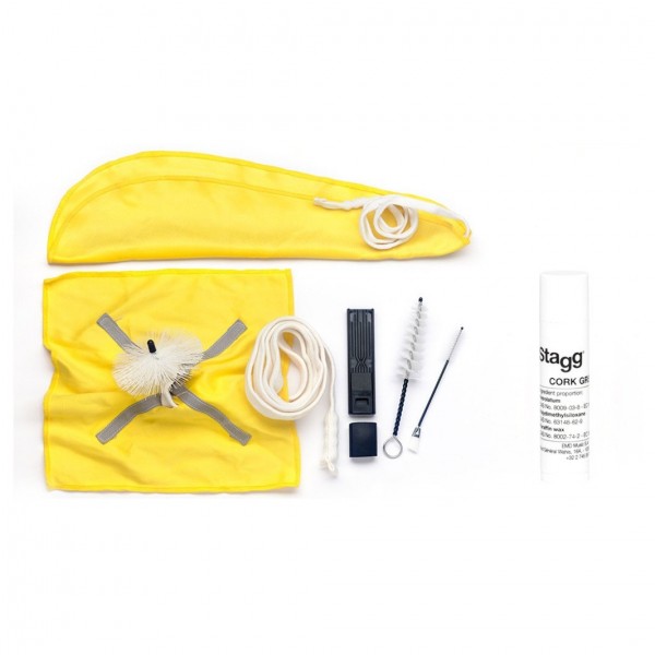 Stagg Saxophone Cleaning Kit contents