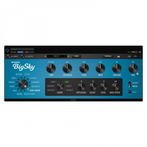 Strymon BigSky Plugin - Nonlinear