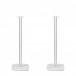 Mountson Floor Stand for Sonos One, One SL & Play:1 (Pair), White