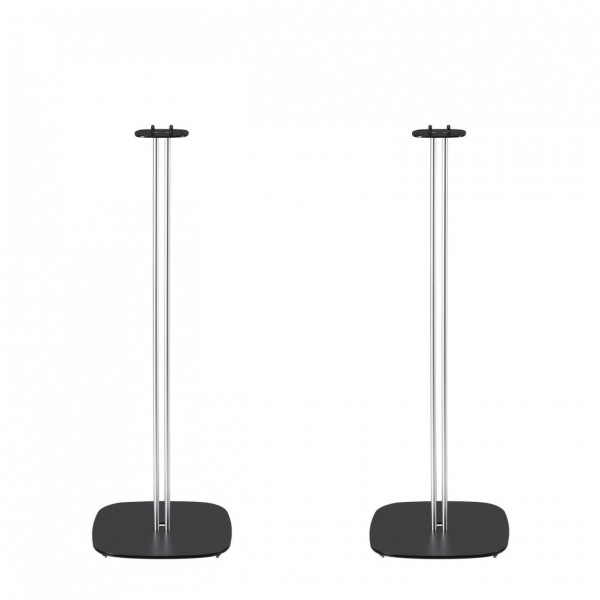 Mountson Floor Stand for Sonos One, One SL & Play:1, Black (Pair)