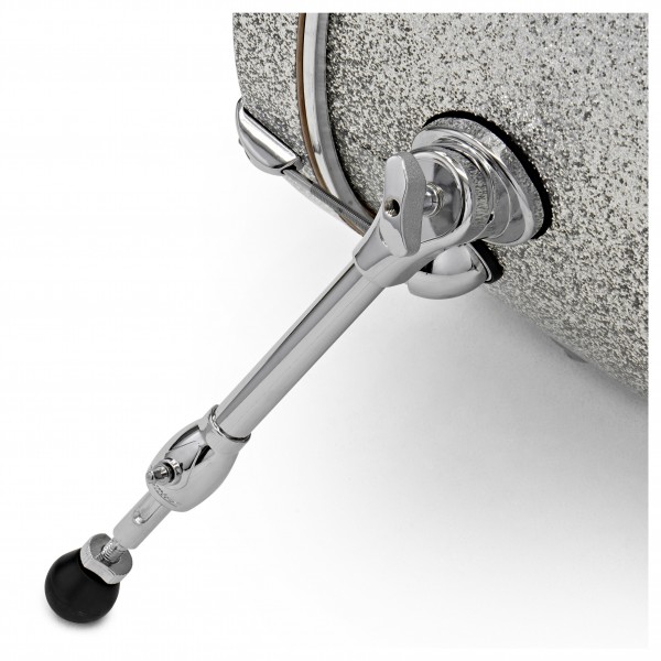 Premier Genista Maple 20" x 16" Bass Drum, Silver Sparkle