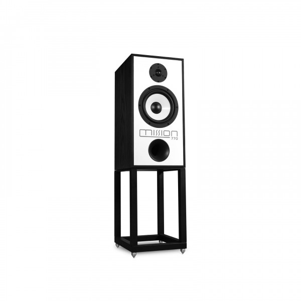 MISSION 770 Stand - Black Oak Speaker