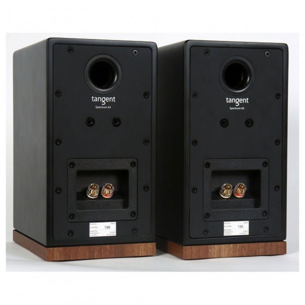 Tangent Spectrum X4 (Pair) Speakers, Black - Rear