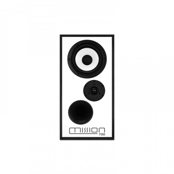 MISSION 700 Bookshelf Speakers (Pair), Black - 