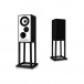 MISSION 700 with stand (Pair), Black