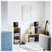 DALI SPEKTOR 1 Speakers, Black Ash Lifestyle View