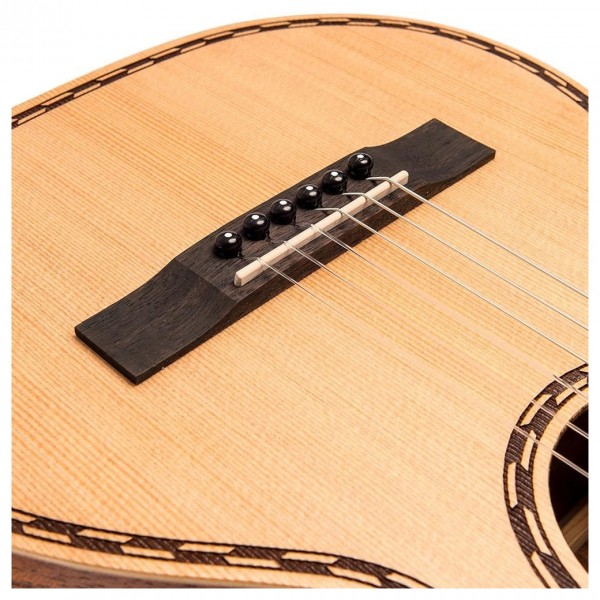 Vintage Viator Paul Brett Nylon Acoustic, Natural 3 