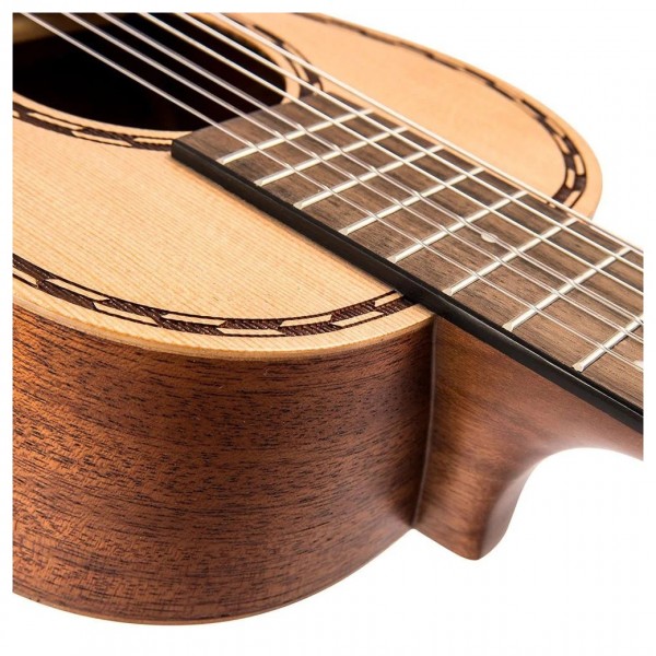 Vintage Viator Paul Brett Nylon Acoustic, Natural 4