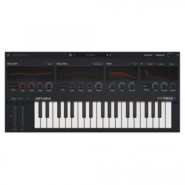 Arturia MINIFREAK Polyphonic Hybrid Synthesizer at Gear4music