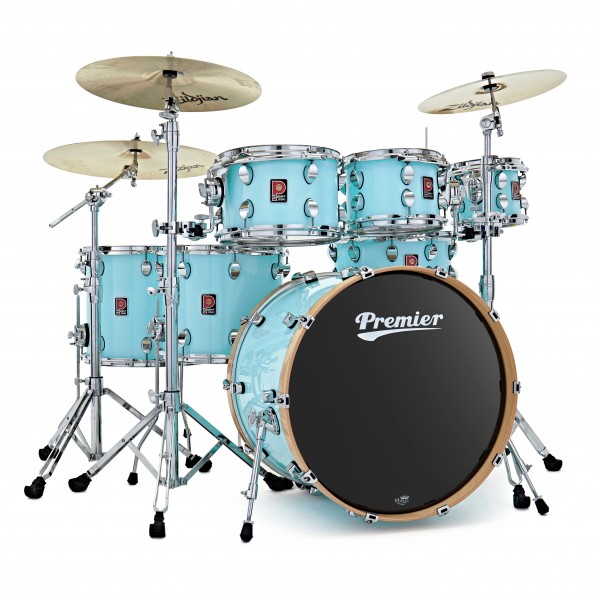 Premier Elite 22" 5pc Shell Pack, Baby Blue