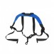 Stagg Adjustable Saxophone Harness, Junior, Blue 2