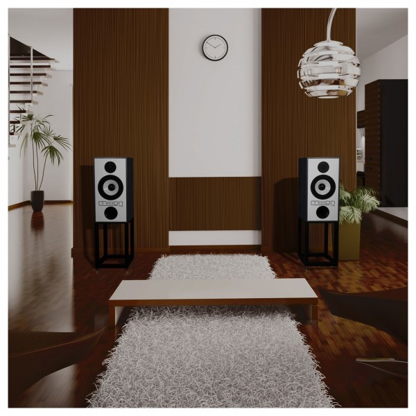 MISSION 770 with stand (Pair), Black - Lifestyle