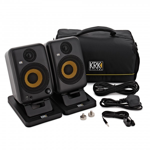 KRK Go Aux 4 Inch Portable Monitors