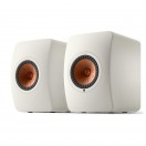 KEF LS50 Wireless II Bookshelf Speakers (Pair), Mineral White