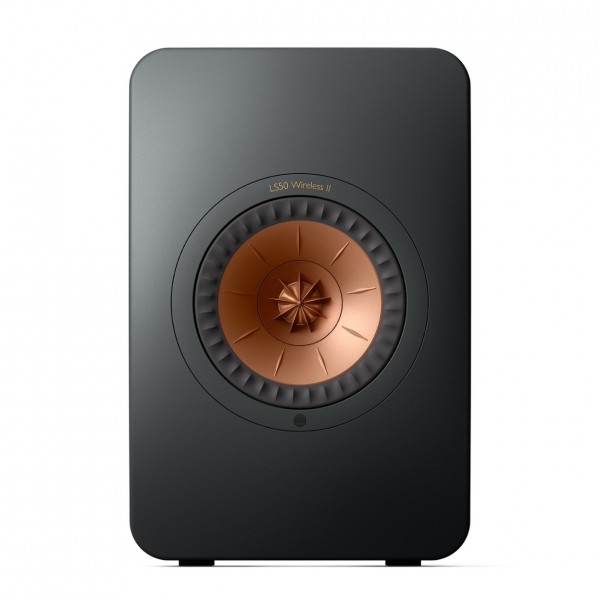 KEF LS50W MKII Wireless Speakers (Pair), Carbon Black (3)