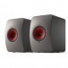KEF LS50W MKII Wireless Speakers (Pair), Titanium Grey