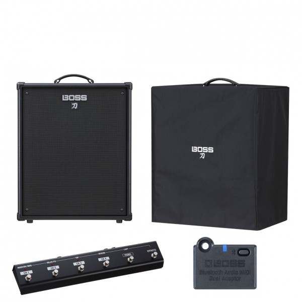 Boss Katana-210 Bass Amplifier Complete Bundle