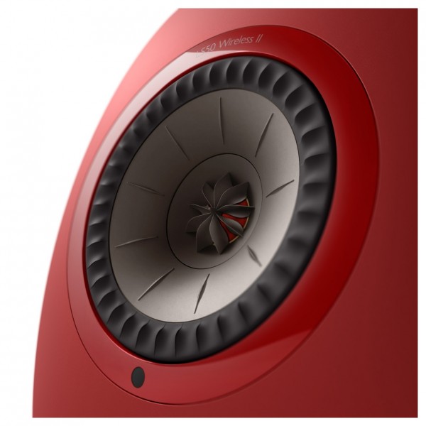KEF LS50W MKII Special Edition Wireless Speakers (Pair), Crimson Red (5)